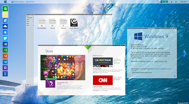 Tampilan Windows 9 - Iseng Banget