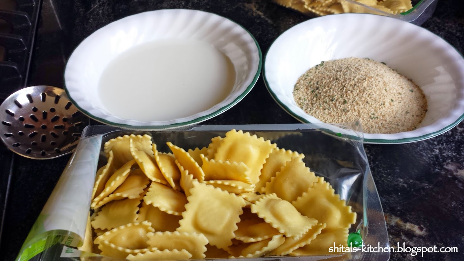 Shital'sKitchen Fried Ravioli