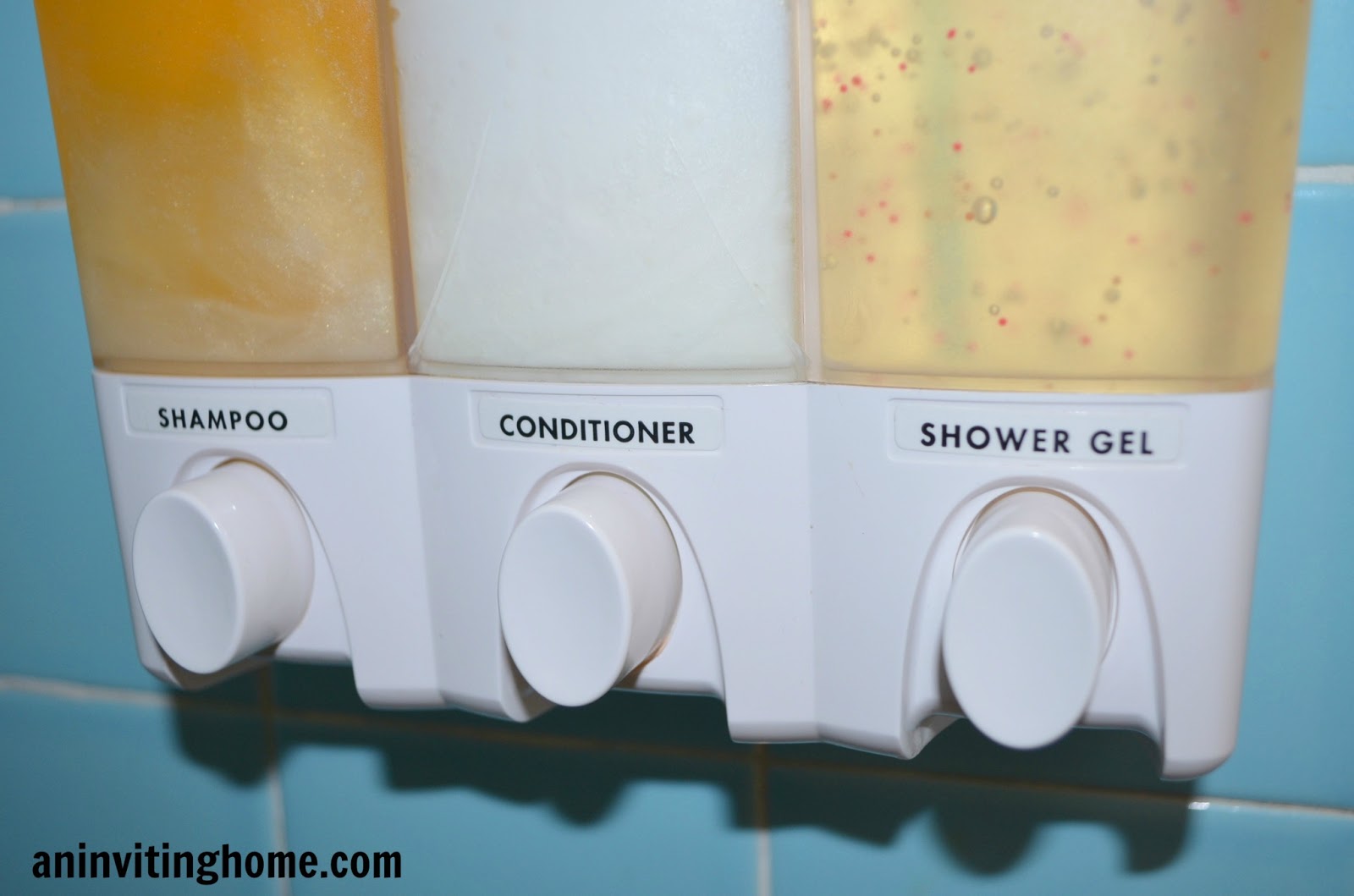 An Inviting Home Simplifying that Shower Clutter