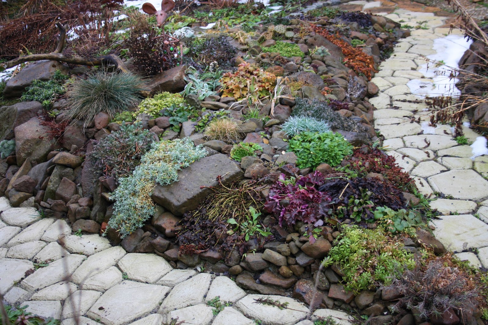 Wildes Gartenglück Garten im März