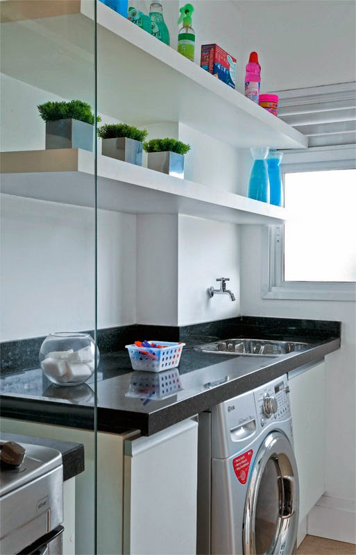 Fotos de lavanderías pequeñas - Colores en Casa