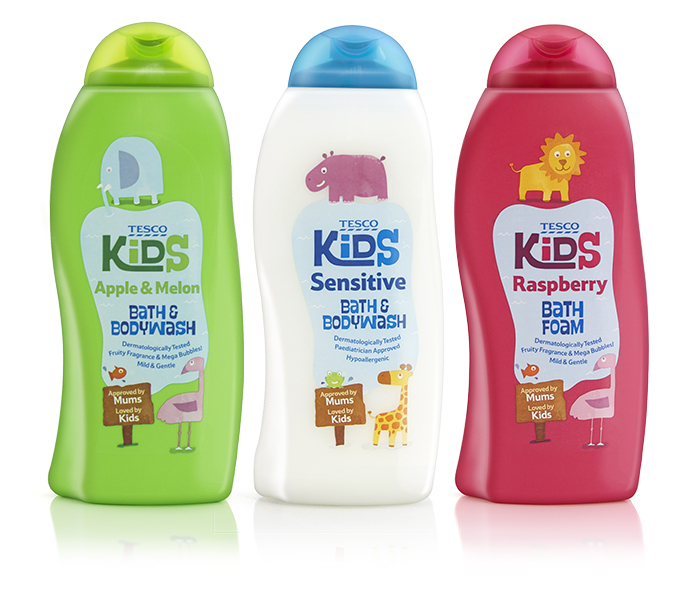 Tesco Kids Toiletries on Packaging of the World Creative Package Design Gallery
