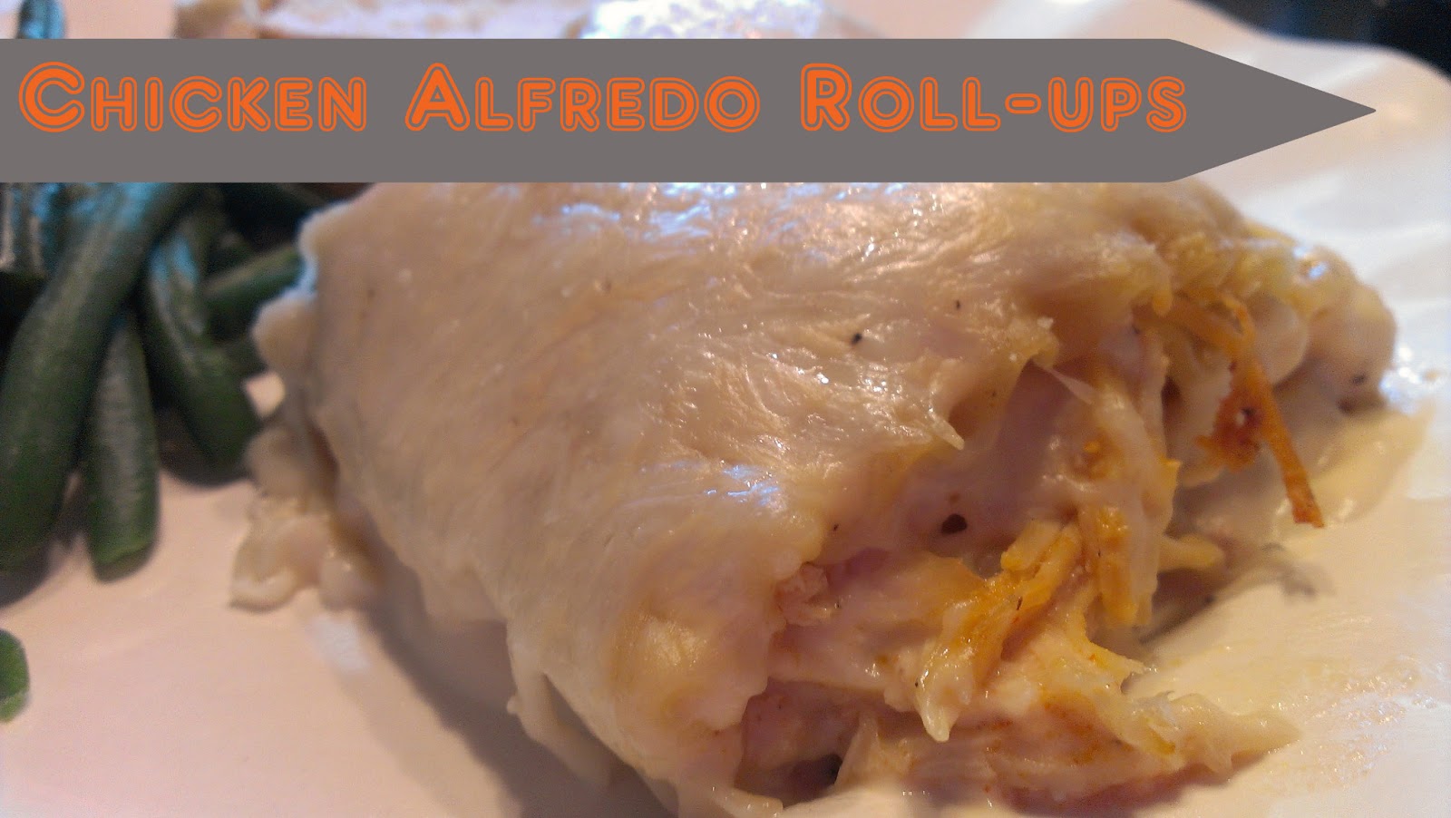 Gloriously Made Chicken Alfredo Rollups