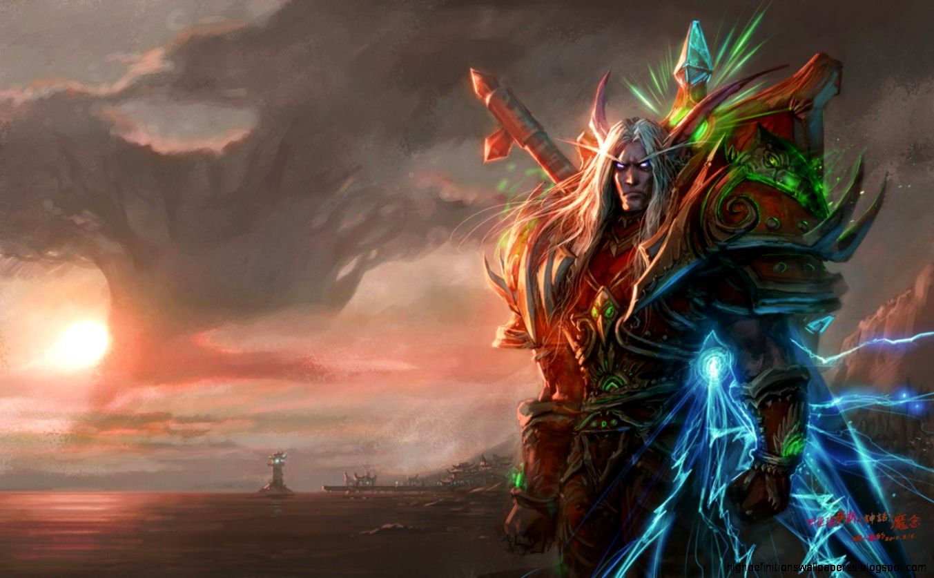 Dreamy Fantasy World Of Warcraft Elves Artwork Wallpaper Dreamy Fantasy World Of Warcraft Elves Artwork Wallpaper