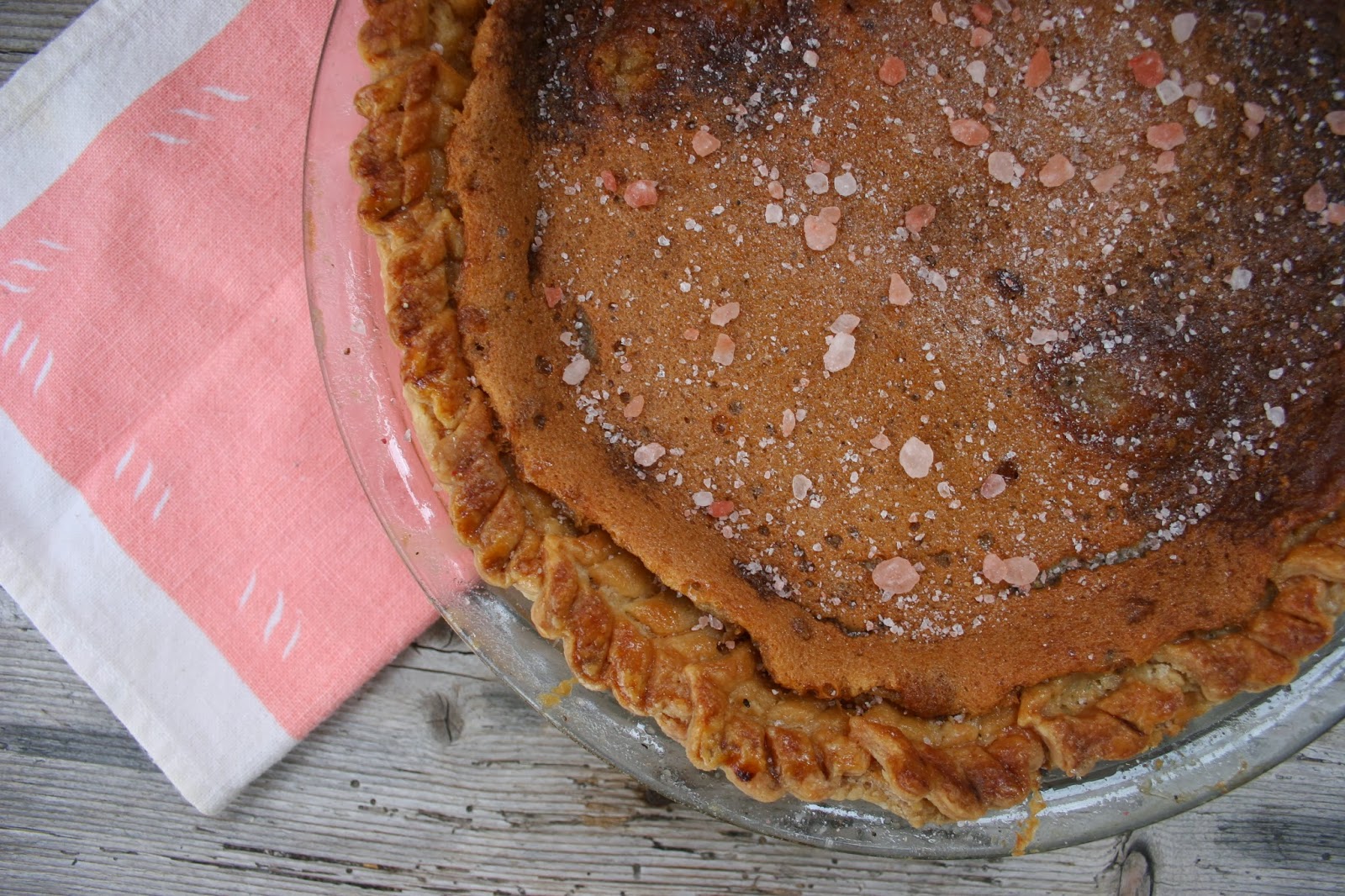 Nothing in the House Salty Honey Pie