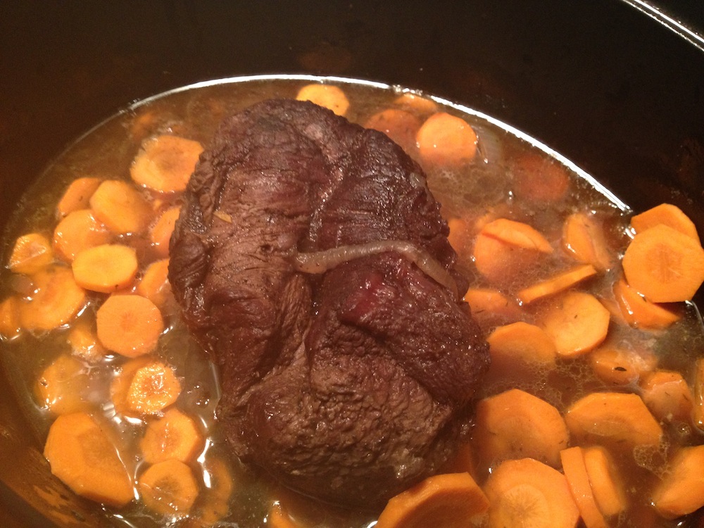 Mes Recettes Fétiches Paleron de boeuf braisé au vin rouge