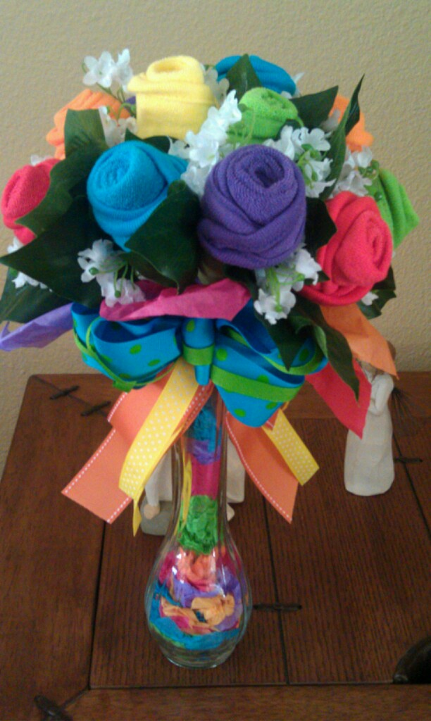 Kreations By Kendall Baby Washcloth Bouquet