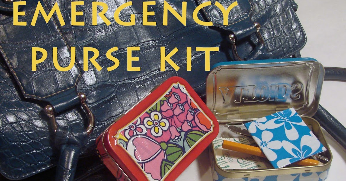 Second Chances by Susan Emergency Purse Kits