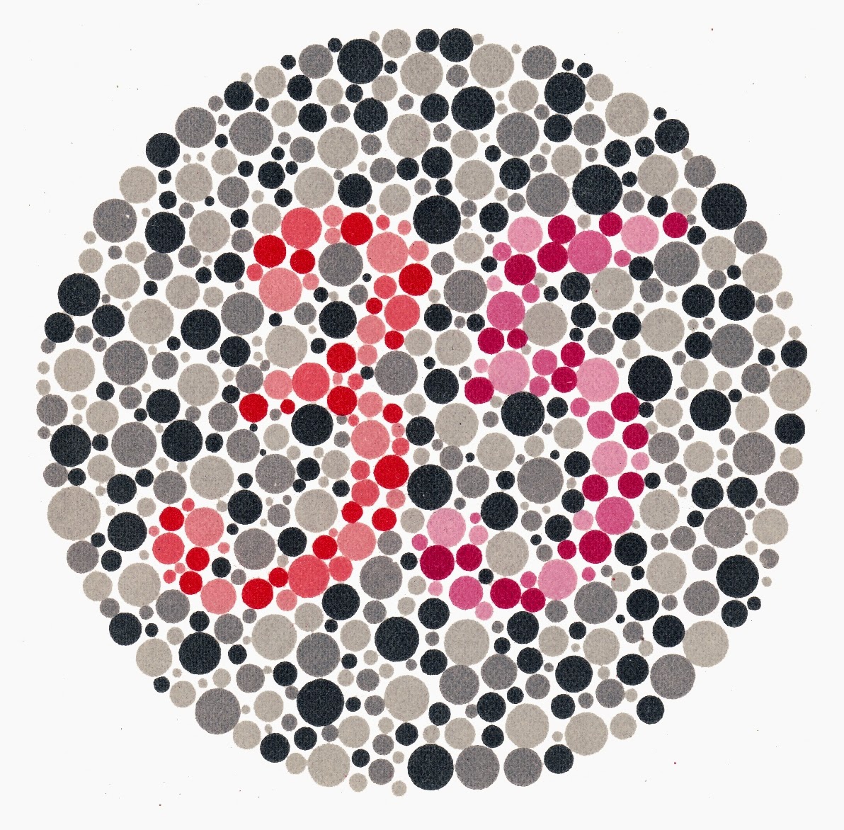 Gambar Test Buta Warna Huruf Tokek Ishihara Colourblindness Freewaremini