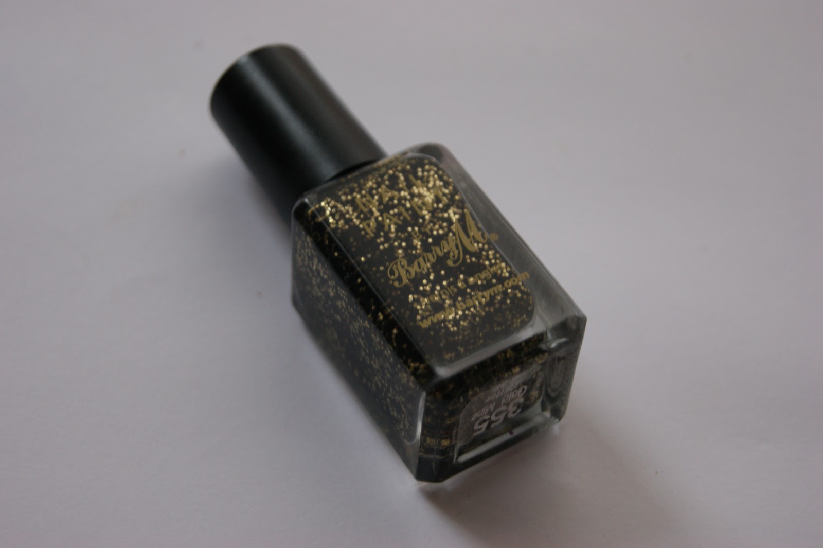 Barry M Jewel Glitter Paint in Gold Mine Review The Sunday Girl