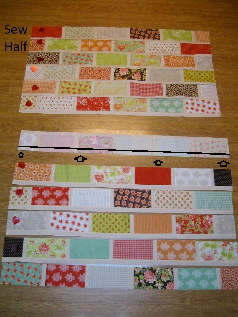 Happy Quilting The Wall A Brick Wall Quilt Tutorial Featuring The