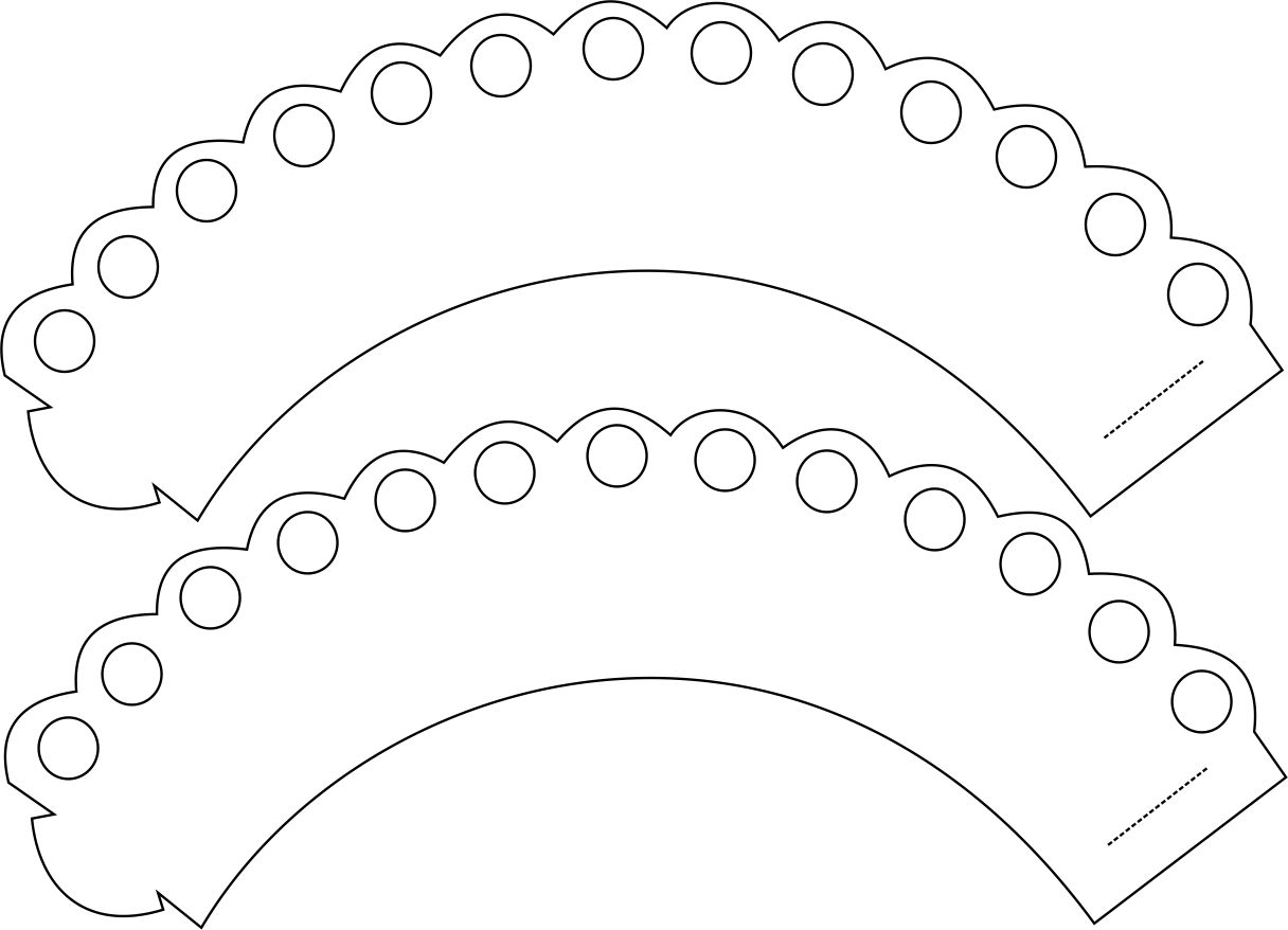 AQUARELINHA Molde Cupcake