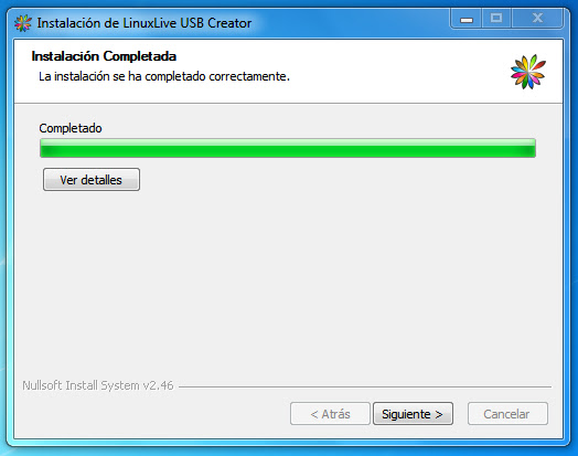 install linuxlive usb creator step3 install linuxlive usb creator step3