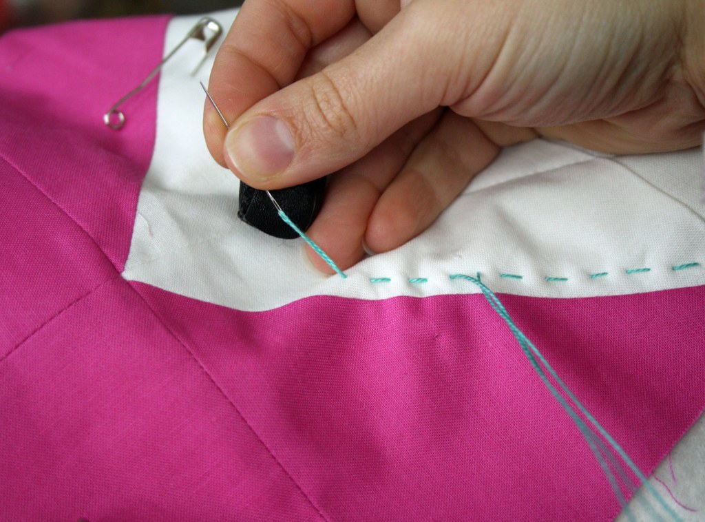 Chasing Cottons Quilt Class 101 Week 11 Hand Quilting