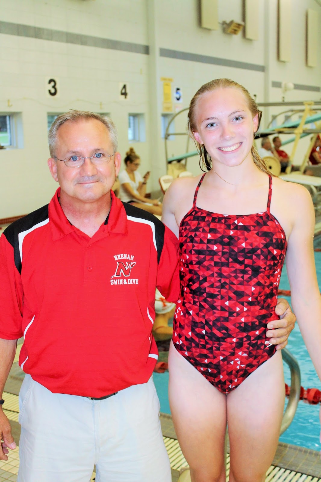 NHS Rocket Swimming and Diving Team Congratulations, Hazel!