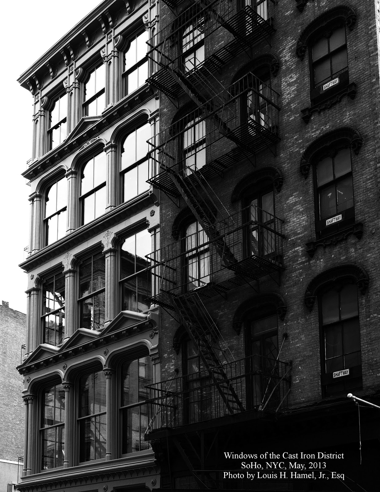 Louis H. Hamel Jr., Photos © Cast Iron District of New York City, in SoHo