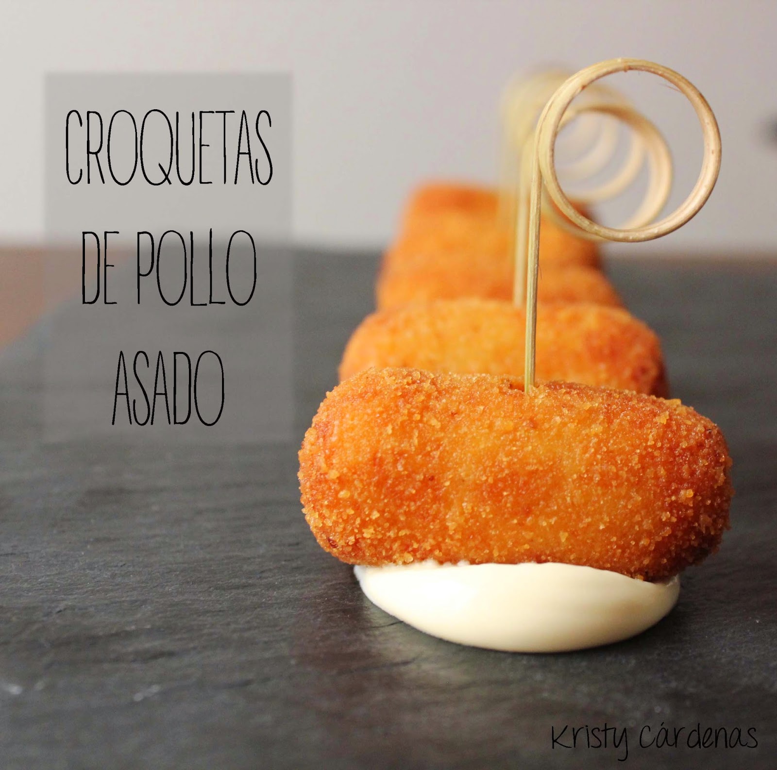 Conquistando la cocina CROQUETAS DE POLLO ASADO