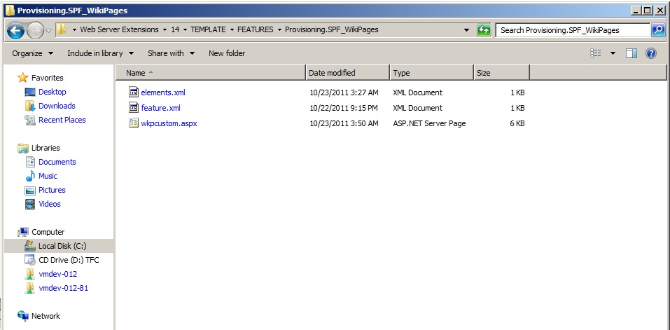 sharepoint 2010 library template