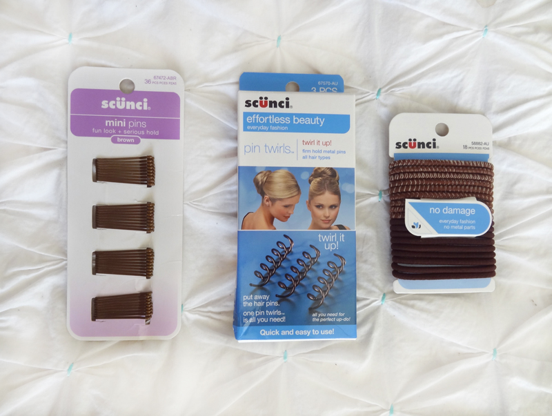 Ahoy Deer Easy Quick Hair with Scunci Pin Twirls