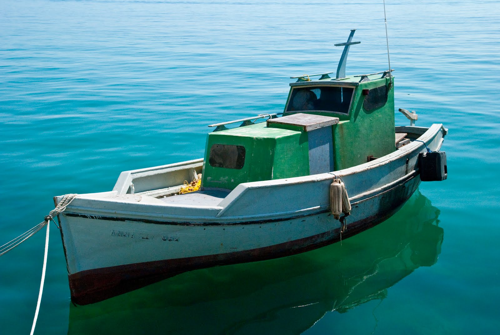 Greek fishing boats peripheral vision selina chen