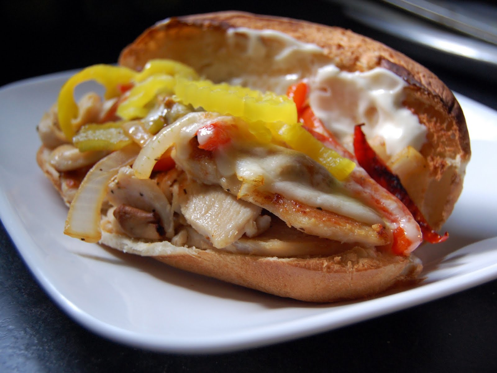 Cassie Craves Chicken Cheesesteaks