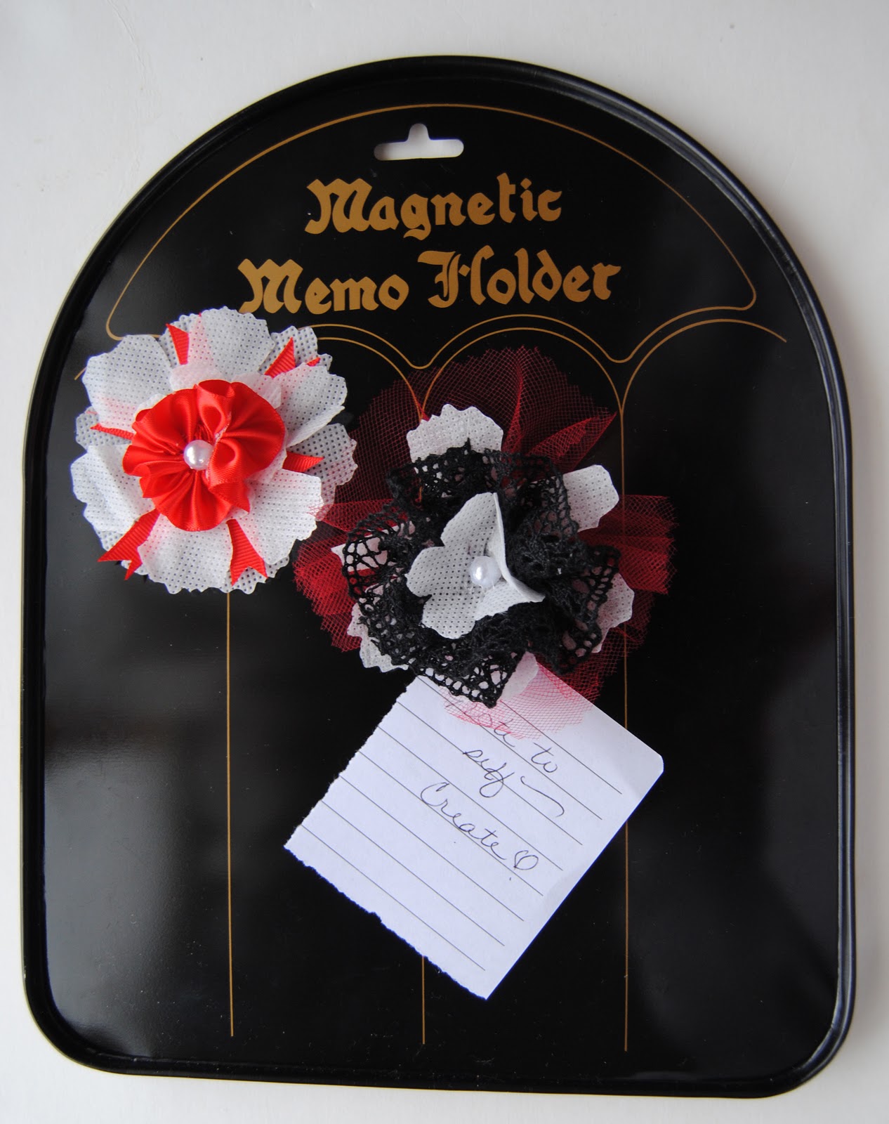 Really Reasonable Ribbon Blog Memo Holder