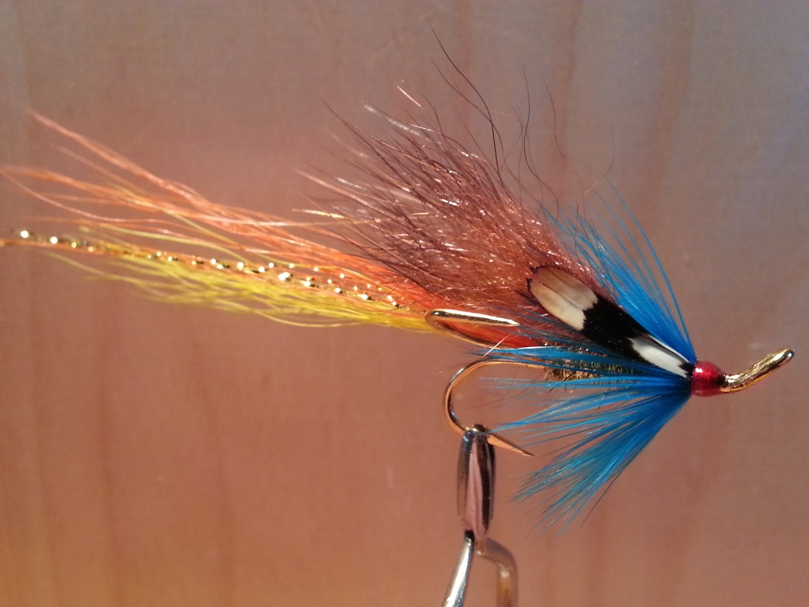 Salmon Fly The Usual Shrimp Treble Hook Salmon Fly Tay Salmon Fly