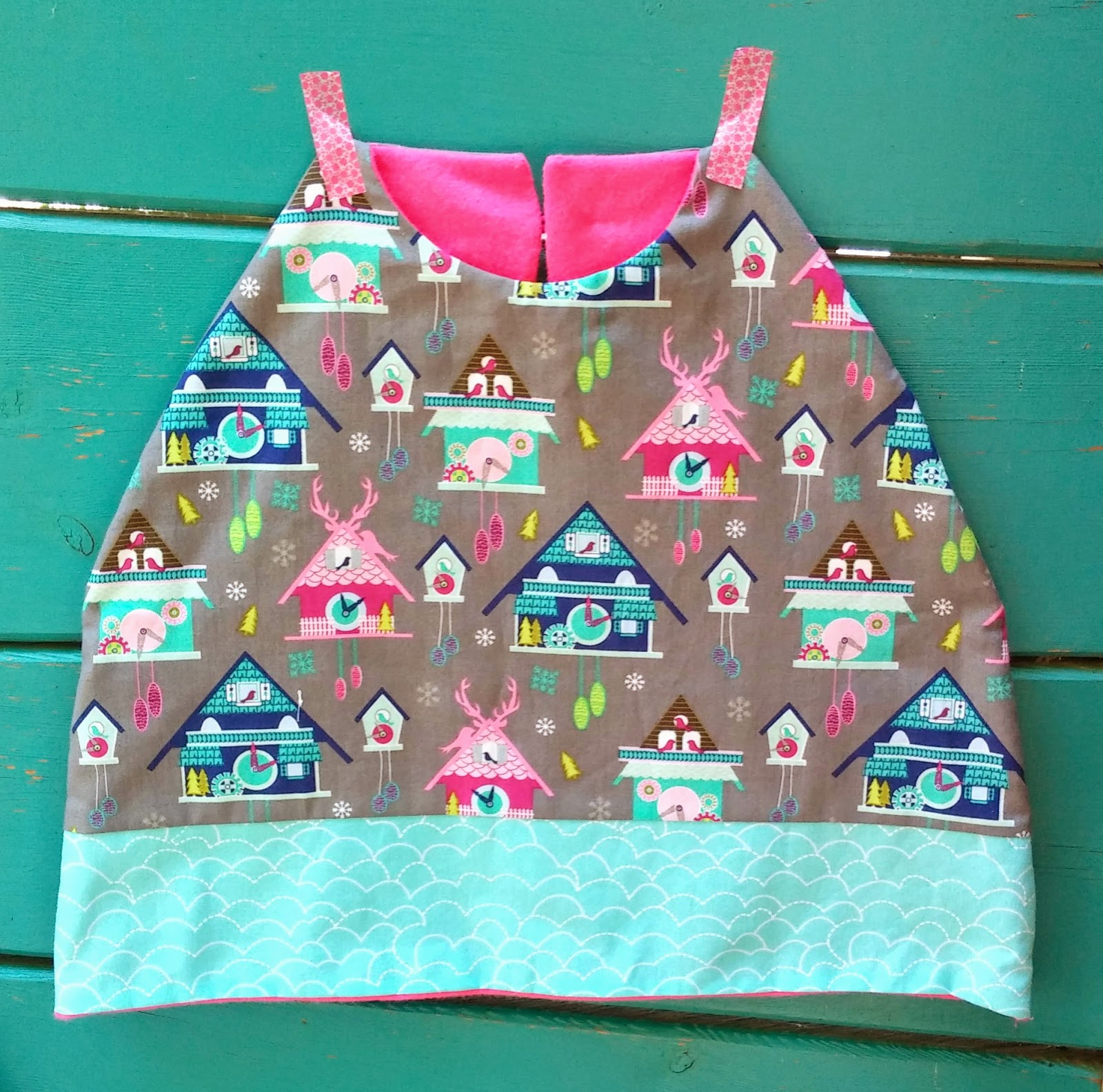 Ella & Nesta's Little Room How to make a Baby Poncho Tutorial with