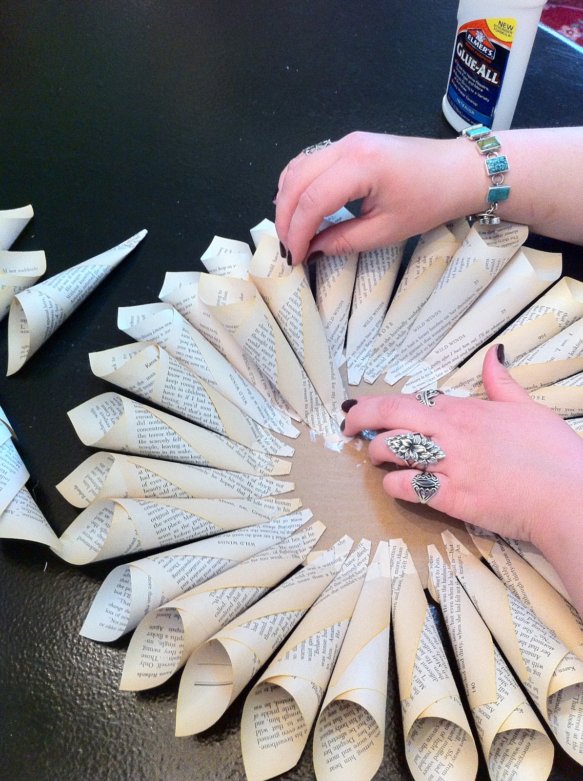 The Enchanted Petal How to Make a Paper Flower Medallion