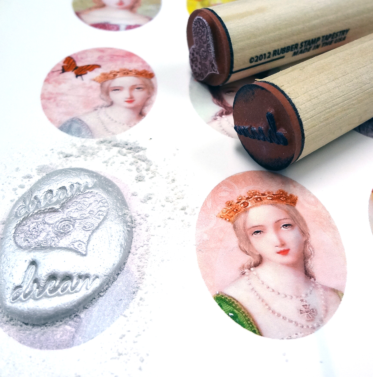 Resin Crafts Jewelry Clay Transfers With Print n' Press (Series Two)