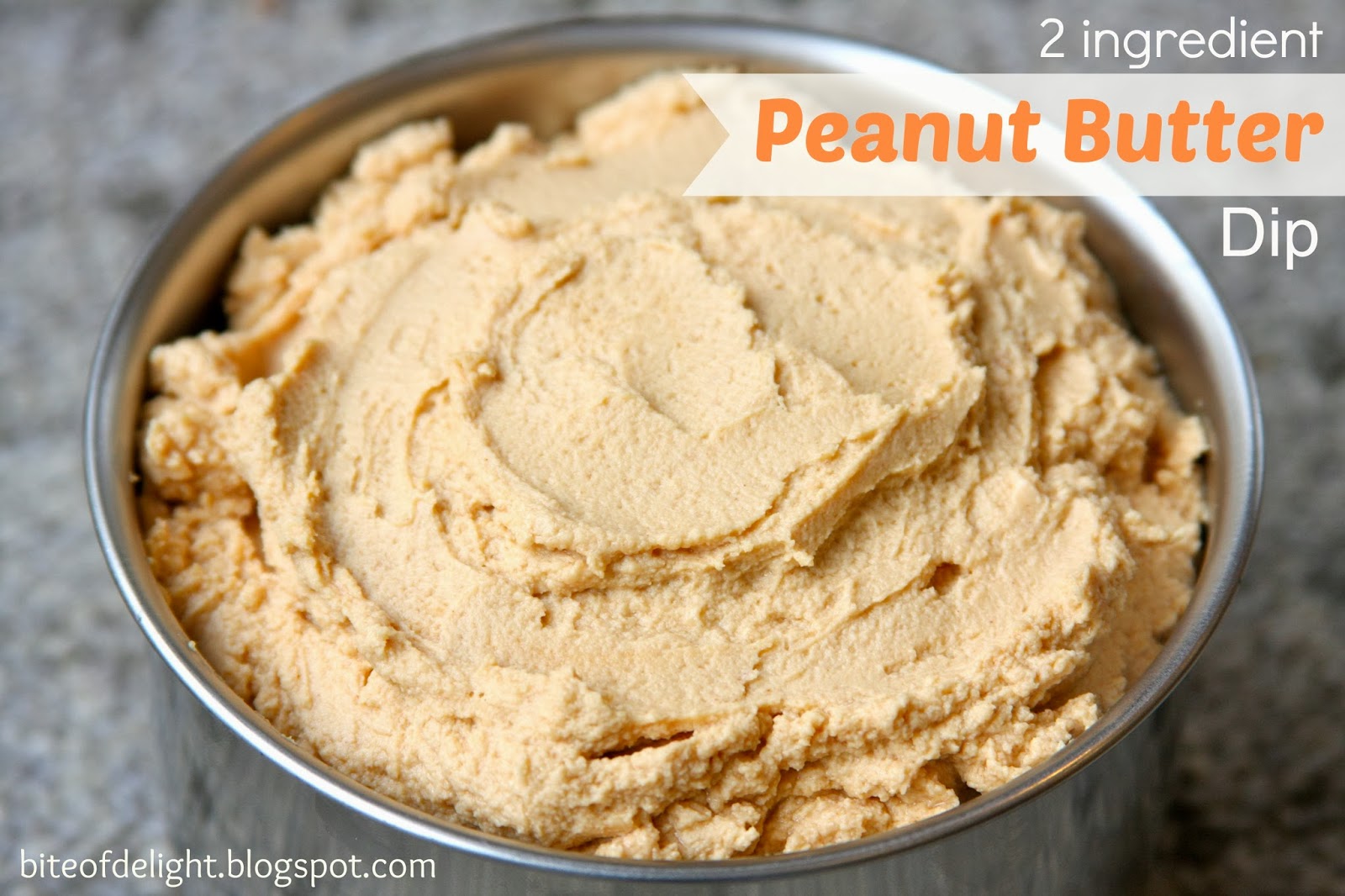Light & Fluffy Peanut Butter Dip Bite Of Delight