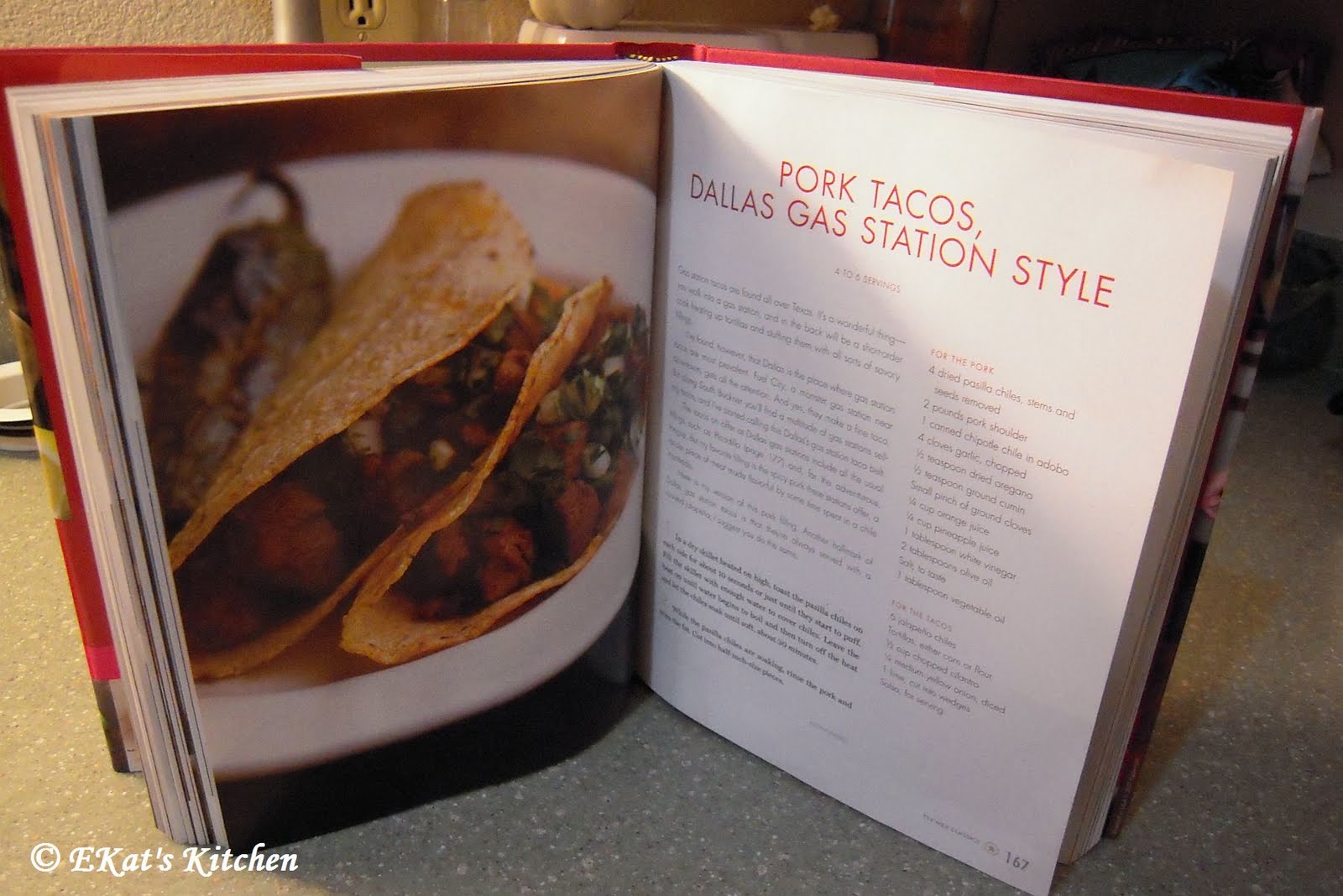 Pork Tacos, Dallas Gas Station Style Salmon at Seven