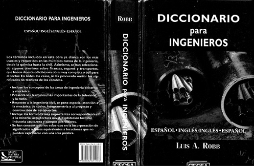 Dicc. p/ Ing. Luis A. Robb