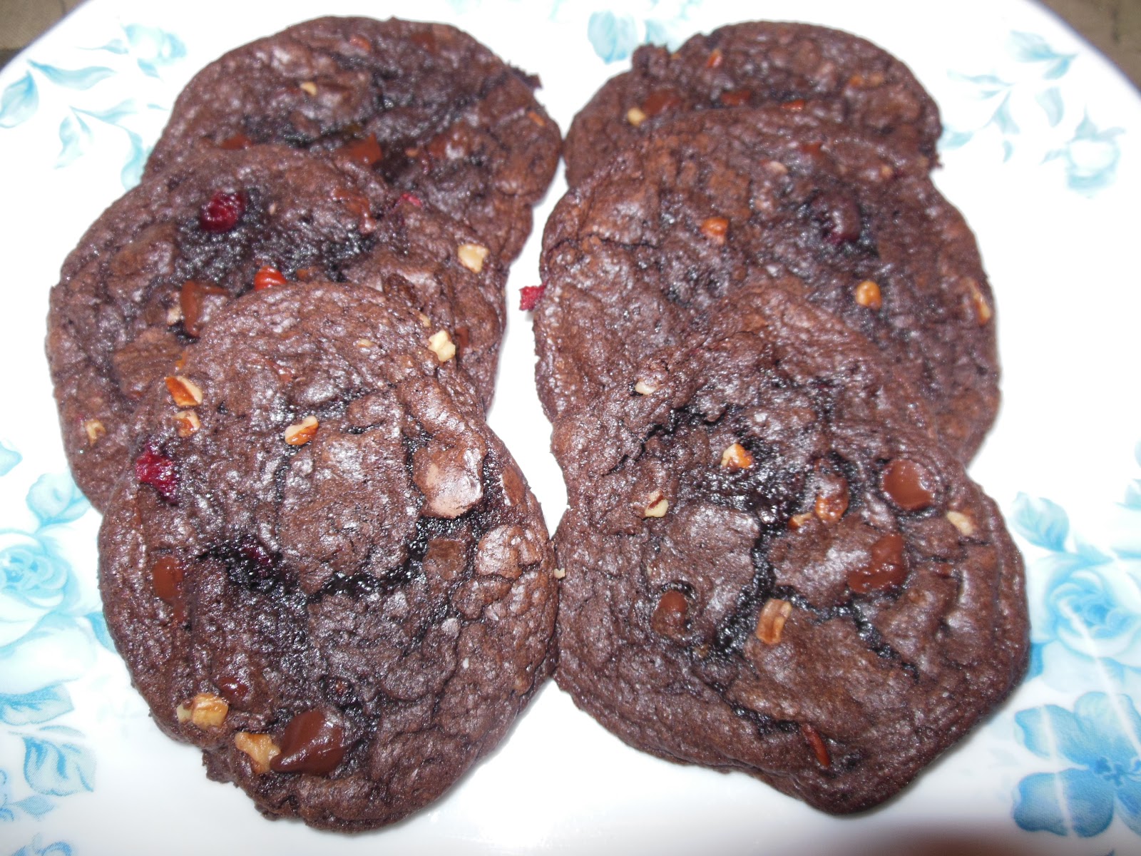Our Cooking Obsession Decadent Dark Fudge Cake Batter Cookies