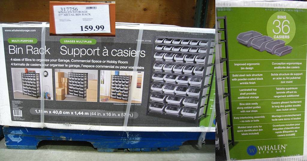 Marie Loves to Stamp! Bin Storage from Costco