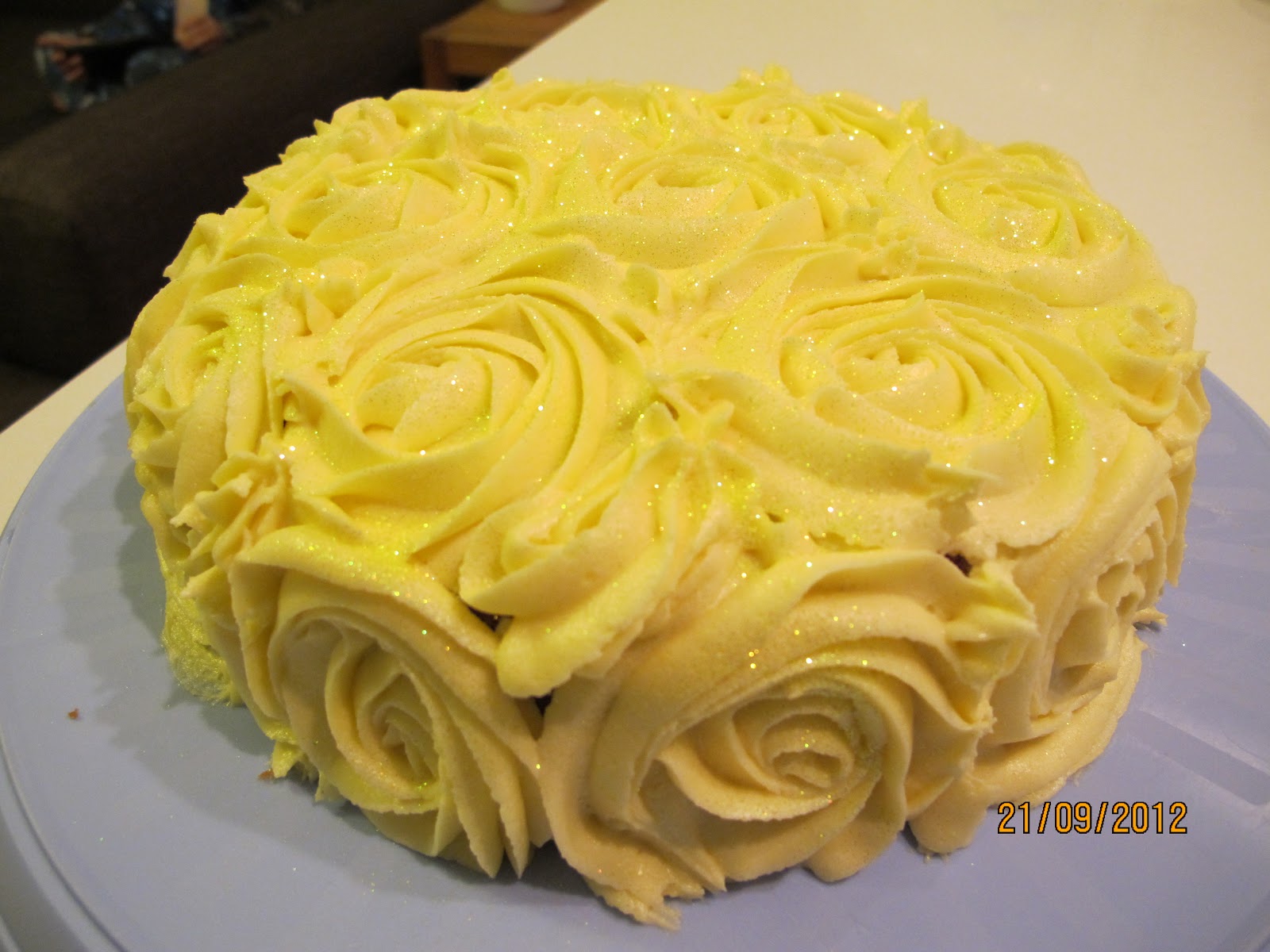 It's all about family and food Lemon Yoghurt Cake with Lemon