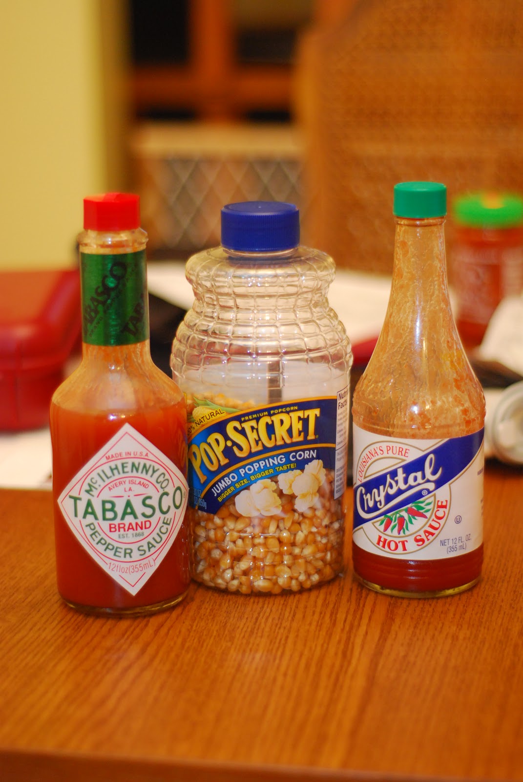 Where's the Tablespoon? Hot Sauce Popcorn