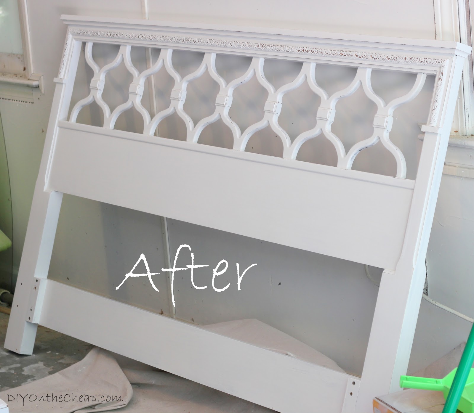 Vintage Headboard Makeover Erin Spain