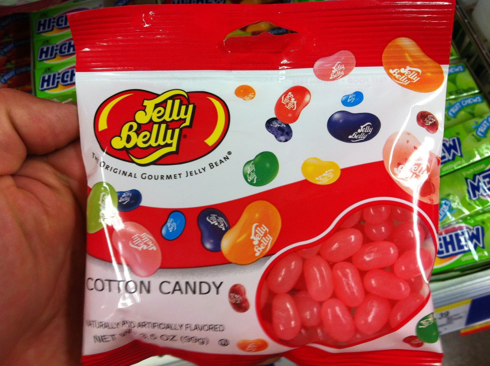 Walking The Candy Aisle Jelly Belly in the aisle