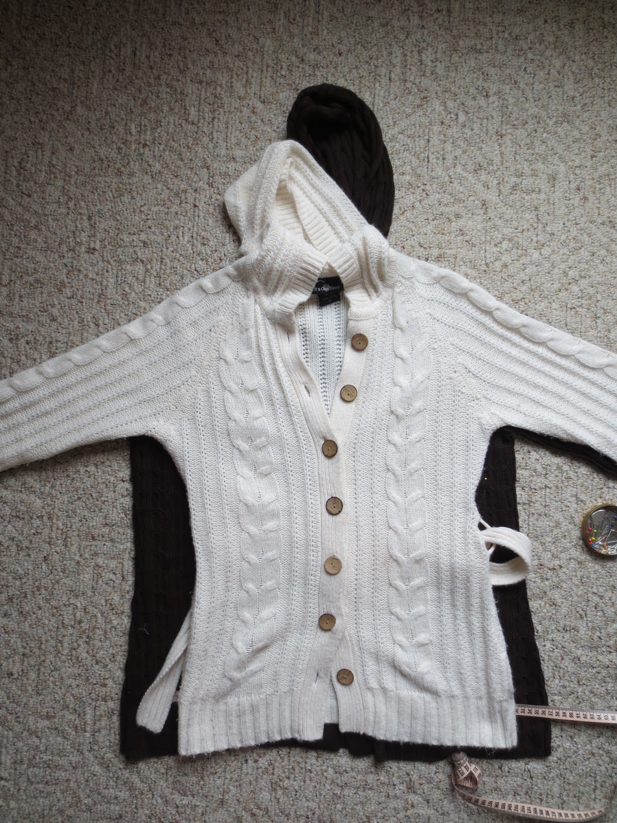 Poor and Gluten Free (with Oral Allergy Syndrome) DIY Sweater Recon