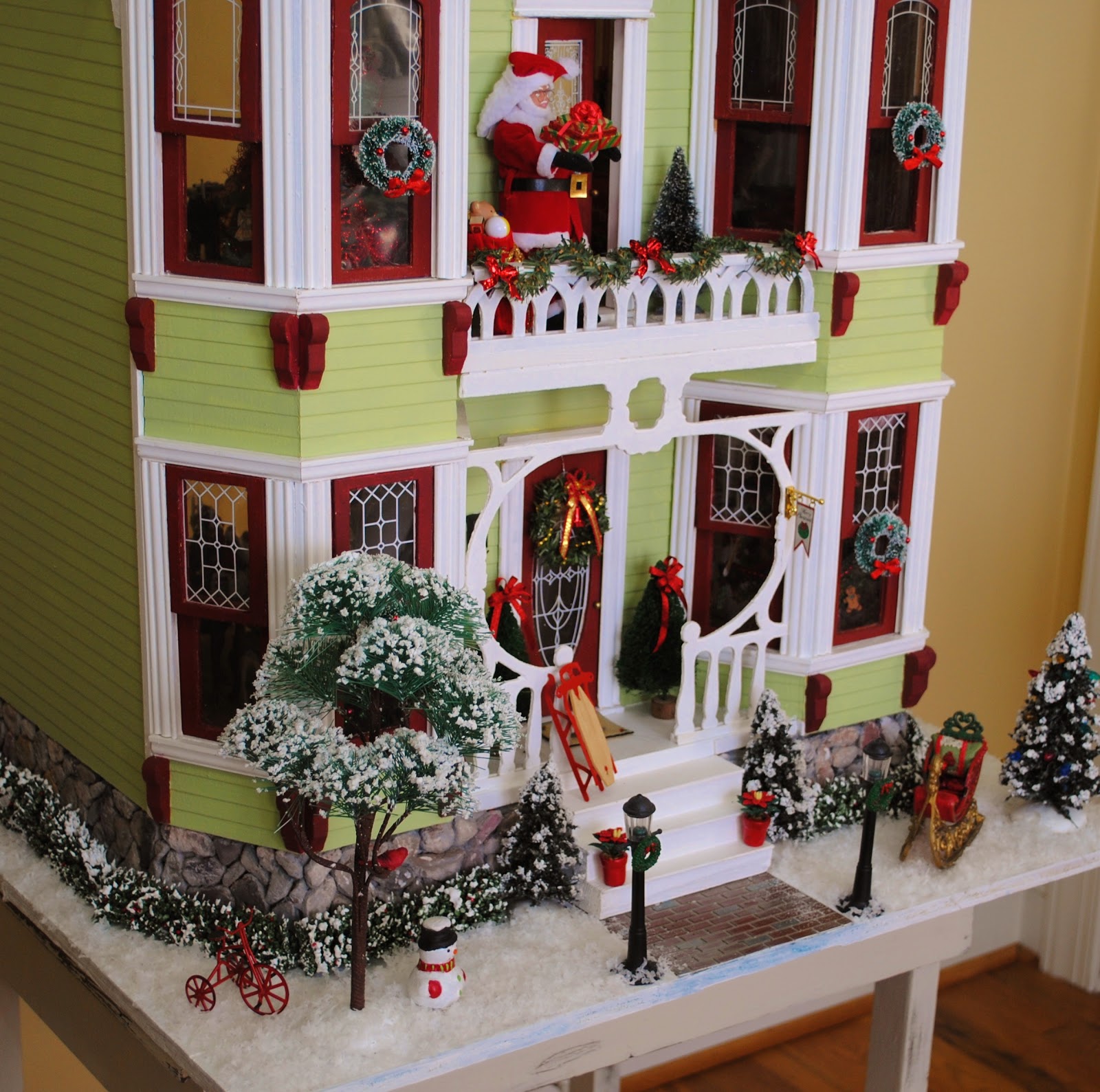 Little Things By Anna A Merry Mini Christmas Dollhouse...