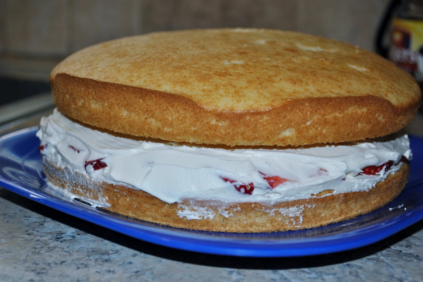 Life With 4 Boys Strawberry Whipped Cream Cake Recipe
