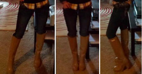 hunter boots hurt my ankle