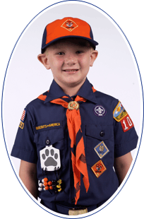 tiger scouts patch placement