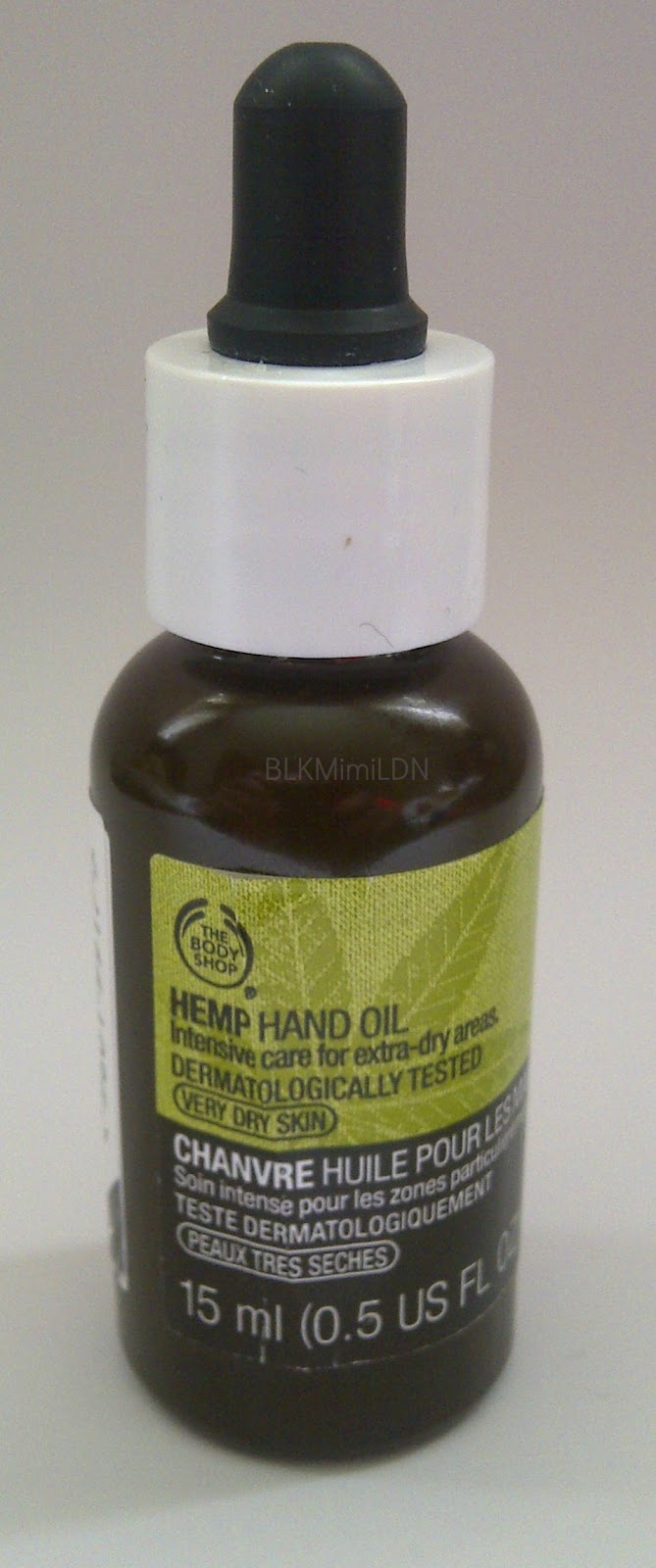 BLKMimiLDN The Body Shop Hemp Hand Oil