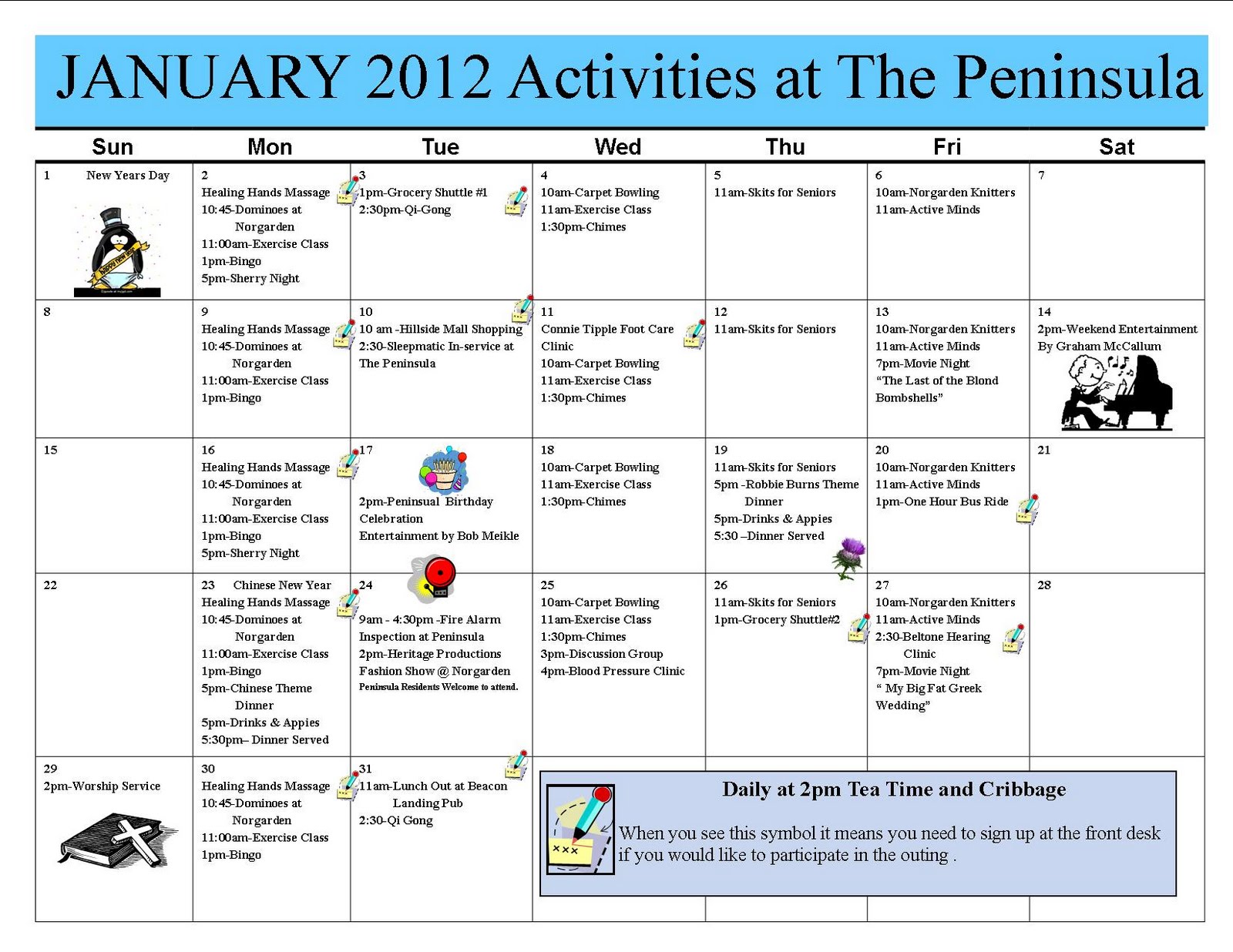 What’s Happening in January?