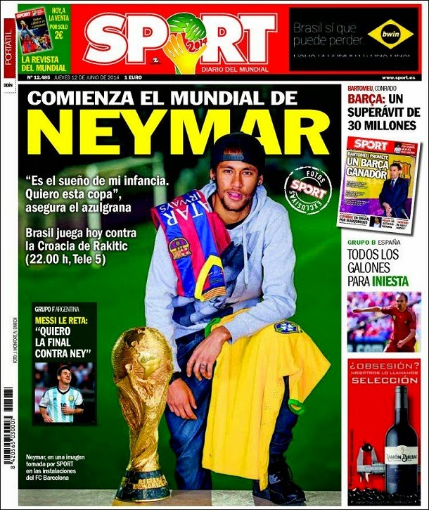 España y gente que sabe jugar al fútbol en el Mundial 2014 - Post chorrioficial - Página 5 Portada+sport