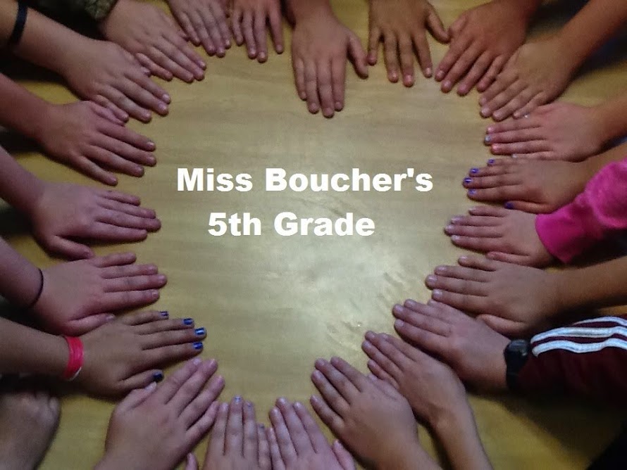 Miss Boucher's 5th Grade