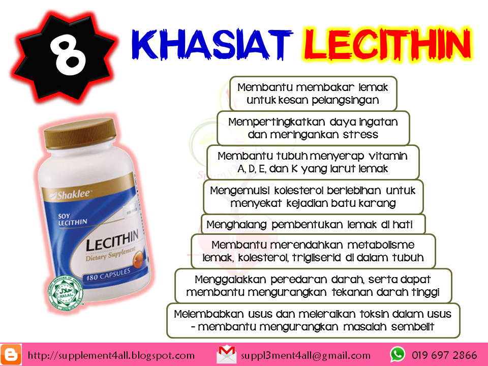 Khasiat dan Kelebihan Lecithin Shaklee Celoteh Ummi