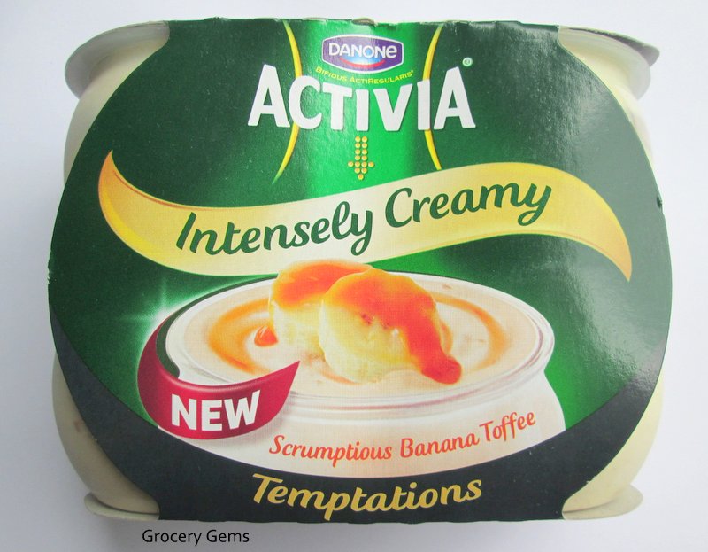 Grocery Gems New Activia Banana Toffee and Creamy Coconut Yogurts
